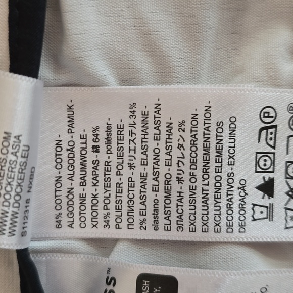 DOCKERS BRAND MENS BROWN KAKHI PANTS SIZE 36x34 - Picture 16 of 16